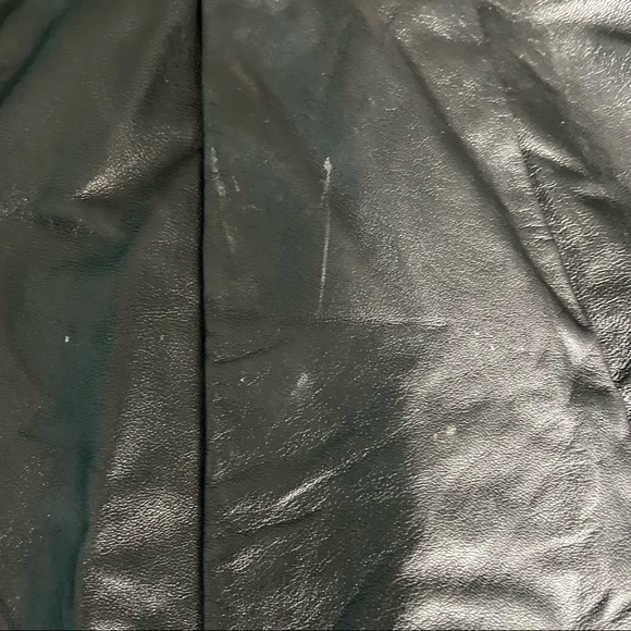 ASOS pleated leather skirt - Picture 2 of 2